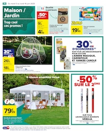 Prix et réduction Rouleau Adhésif dans le prospectus Carrefour en cours Offre Rouleau Adhésif dans le catalogue Carrefour du moment à la page 76