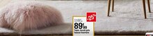 Tapis Jacob gris fausse fourrure - But à Mérignac Tapis Jacob gris fausse fourrure en promo chez But Mérignac à 89,99 €