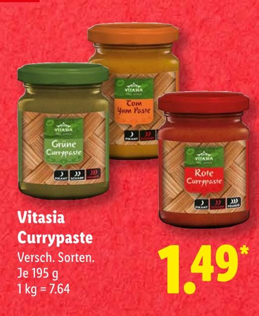 Grüne Currypaste