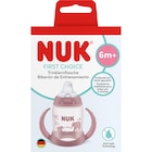 Trinklernbecher First Choice braun, ab dem 6. Monat, 150ml im Angebot bei dm-drogerie markt in Altenburg Trinklernbecher First Choice braun, ab dem 6. Monat, 150ml Angebote von NUK bei dm-drogerie markt Altenburg für 7,45 €