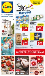 Catalogue Lidl à La Pomponnette, avec 1 page Prospectus Lidl à La Pomponnette, "À vos marques", 1 page, 25/05/2022 - 31/05/2022