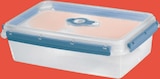 Lot de 3 boites alimentaires micro ondes à clips avec valves et dateur - TONTARELLI en promo chez Intermarché Alès à 3,95 €