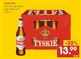 Pils von Tyskie im aktuellen Netto Marken-Discount Prospekt für 13,99 €