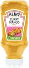 Curry Mango Sauce im Angebot bei REWE in Fürth Curry Mango Sauce Angebote von Heinz bei REWE Fürth für 1,49 €