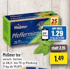 tee im Angebot bei EDEKA in Gelsenkirchen tee Angebote von Meßmer bei EDEKA Gelsenkirchen für 1,29 €