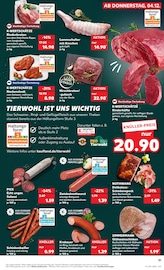 Schweinefleisch im Kaufland Prospekt in Bad Kreuznach Aktueller Kaufland Prospekt mit Schweinefleisch, "KNÜLLER", Seite 31
