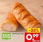 Geflügelrolle im Netto Marken-Discount Prospekt Geflügelrolle von BACKSTUBE im aktuellen Netto Marken-Discount Prospekt für 0,99 €