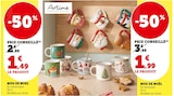 Mug de Noël en céramique en promo chez Super U Rosny-sous-Bois à 1,49 €
