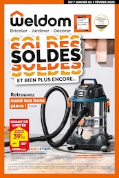 Prospectus Weldom à Clermont-Ferrand: "SOLDES ET BIEN PLUS ENCORE…", 8} pages, 07/01/2026 - 03/02/2026