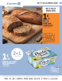 Catalogue E.Leclerc à Maignelay-Montigny, avec 24 pages Prospectus E.Leclerc à Maignelay-Montigny, "TOUT CE QUI COMPTE POUR VOUS EXISTE À PRIX E.LECLERC", 24 pages, 17/03/2026 - 29/03/2026