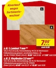 toom Baumarkt Marburg - Laminate 7 mm oder Vinylboden 3,5 mm Angebot im Prospekt Laminate 7 mm oder Vinylboden 3,5 mm bei toom Baumarkt im Marburg Prospekt für 7,99 €