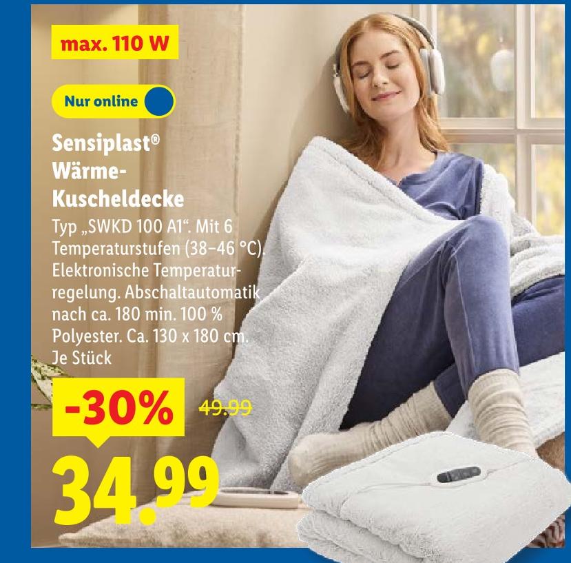 Wärme-Kuscheldecke