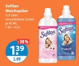 Weichspüler im V-Markt Prospekt Weiche Milch von Softlan im aktuellen V-Markt Prospekt für 1,39 €