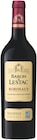 BORDEAUX AOP - BARON DE LESTAC en promo à 3,37 € chez Supermarchés Match BORDEAUX AOP - BARON DE LESTAC dans le catalogue Supermarchés Match