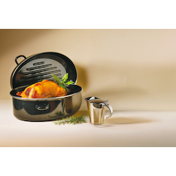 Emaille-Gänsebräter