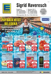 Aktueller EDEKA Supermarkt Prospekt in Lengerich und Umgebung, "Aktuelle Angebote" mit 28 Seiten, 27.01.2025 - 01.02.2025