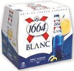 Biere blanche 5° - 1664 en promo chez Super U Montpellier à 4,75 €