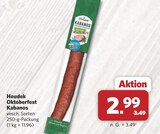 Aktuelle Mettwurst Angebote bei combi in Oldenburg Aktuelles Oktoberfest Kabanos Angebot bei combi in Oldenburg ab 2,99 €