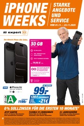 expert Prospekt für Meppen mit 5 Seiten expert Prospekt für Meppen: "iPHONE WEEKS", 5 Seiten, 01.11.2025 - 23.11.2025