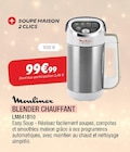 Blender Chauffant - MOULINEX en promo chez Extra Antibes à 99,99 €