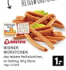 Wiener Würstchen Angebote von Rasting bei E center Düsseldorf für 1,00 €