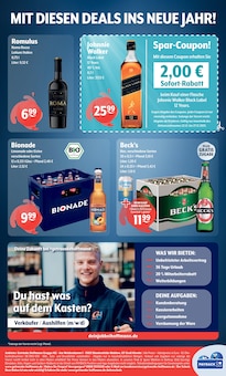 Becks im Getränke Hoffmann Prospekt "Aktuelle Angebote" mit 10 Seiten (Recklinghausen)