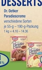 Paradiescreme von Dr. Oetker im aktuellen V-Markt Prospekt für 4,16 €