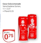 Aktuelle Coca Cola Angebote bei GLOBUS in Duisburg Aktuelles Limonade Angebot bei GLOBUS in Duisburg ab 0,75 €