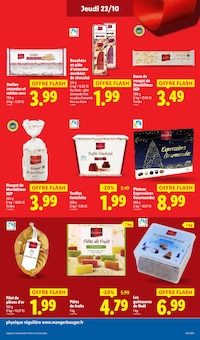 Promotion Mini-Brioche dans le prospectus Lidl, valable du 23/10/2025 au 29/10/2025 Promo Mini-Brioche dans le catalogue Lidl du moment à la page 23