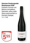 Grauburgunder Rheinhessen DQW Angebote von Hemmes bei GLOBUS Völklingen für 5,55 €