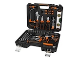 Promo Mallette à outils pour travaux - 95 pièces à 79,00 € dans le catalogue Brico Dépôt à La Paillasse