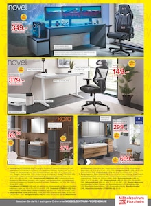 Bürostuhl im aktuellen Möbelzentrum Pforzheim Prospekt (Karlsruhe) Bürostuhl im Möbelzentrum Pforzheim Prospekt "WSV Teil 2" mit 24 Seiten (Karlsruhe)
