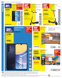 Promo Smartphone Samsung dans le catalogue Carrefour du moment à la page 56