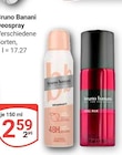 Deospray Woman im Angebot bei GLOBUS in Salzgitter Deospray Woman Angebote von Bruno Banani bei GLOBUS Salzgitter für 2,59 €