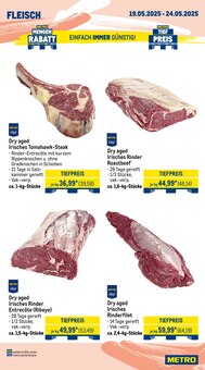 Steak im aktuellen Metro Prospekt (Stuttgart) Steak im Metro Prospekt "Wochenangebote Gastro" mit 19 Seiten (Stuttgart)