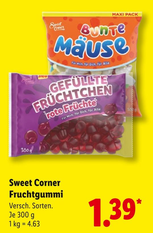 Gefüllte Früchtchen rote Früchte