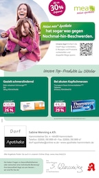 Der aktuelle mea - meine apotheke Prospekt Der aktuelle mea - meine apotheke Prospekt Unsere Oktober-Angebote