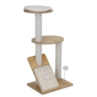 Promo Arbre à chat 2 niveaux avec griffoirs 40x30xH80cm à 14,18 € dans le catalogue Gifi à Saint-Junien