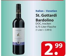 St. Gottardi Bardolino bei famila Nordost in Wolfsburg St. Gottardi Bardolino im Angebot bei famila Nordost Wolfsburg für 2,99 €