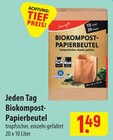 Biokompost-Papiertbeutel Angebote von Jeden Tag bei famila Nordost Neustadt für 1,49 €