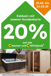 Aktueller Globus-Baumarkt Prospekt mit Whirlpool, "Immer eine Idee besser", Seite 5