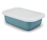 Emaille-Auflaufform mit Deckel für 17,99 € bei Tchibo im Supermarkt im Angebot Emaille-Auflaufform mit Deckel im aktuellen Tchibo im Supermarkt Prospekt