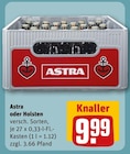 Astra oder Holsten bei REWE im Weilmünster Prospekt für 9,99 €