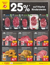 Aktueller Netto Marken-Discount Prospekt mit Steak, "Aktuelle Angebote", Seite 8