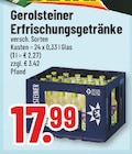 Erfrischungsgetränke im Angebot bei Trinkgut in Euskirchen Erfrischungsgetränke Angebote von Gerolsteiner bei Trinkgut Euskirchen für 17,99 €