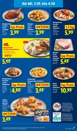 Aktueller Lidl Prospekt mit Bratwurst, "LIDL LOHNT SICH", Seite 61
