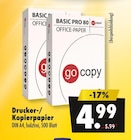 Drucker-/ Kopierpapier von go copy im aktuellen Mäc-Geiz Prospekt