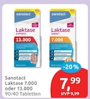 Laktase 7.000 oder 13.000 von Sanotact im aktuellen budni Prospekt