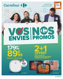 Catalogue Carrefour à Angers, avec 64 pages Prospectus Carrefour à Angers, "Vos envies | Nos promos", 64 pages, 31/05/2022 - 13/06/2022