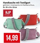 Handtasche mit Textilgurt im Angebot bei Kaufhaus Stolz in Stralsund Handtasche mit Textilgurt Angebote von HJP Pfeifle bei Kaufhaus Stolz Stralsund für 14,99 €
